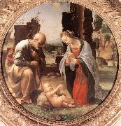 BARTOLOMEO, Fra The Adoration of the Christ Child nn Sweden oil painting reproduction